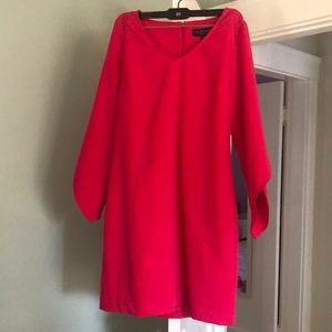 Laundry by Shelli Segal Fuchsia Pink Sheath Dress NWOT size 6